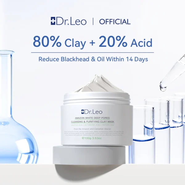 Amazon White Deep Pore Cleansing & Purifying Clay Mask - Image 3
