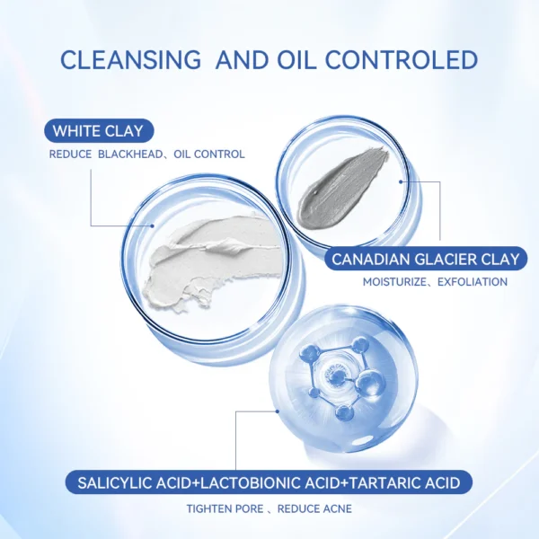 Amazon White Deep Pore Cleansing & Purifying Clay Mask - Image 6